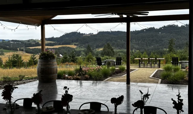 Best wedding venues with a view in Willamette Valley, Oregon, Ghost Hill Cellars
