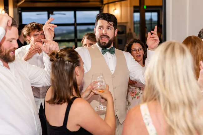 Anne and Joey's wedding reception